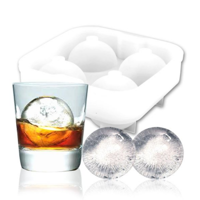 high quality Makes 8 Dazzling Ice Balls silicone ice tray