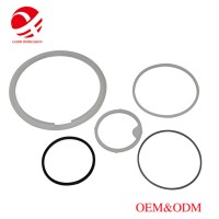 custom 2-8 inch silicone rubber sealing rings soft silicone o ring